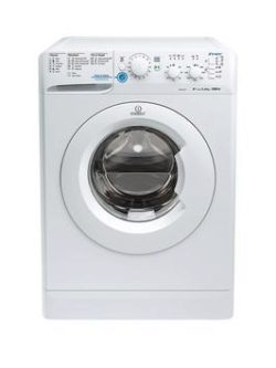 Indesit Xwsc61251W Innex 1200 Spin, 6Kg Load Washing Machine - White